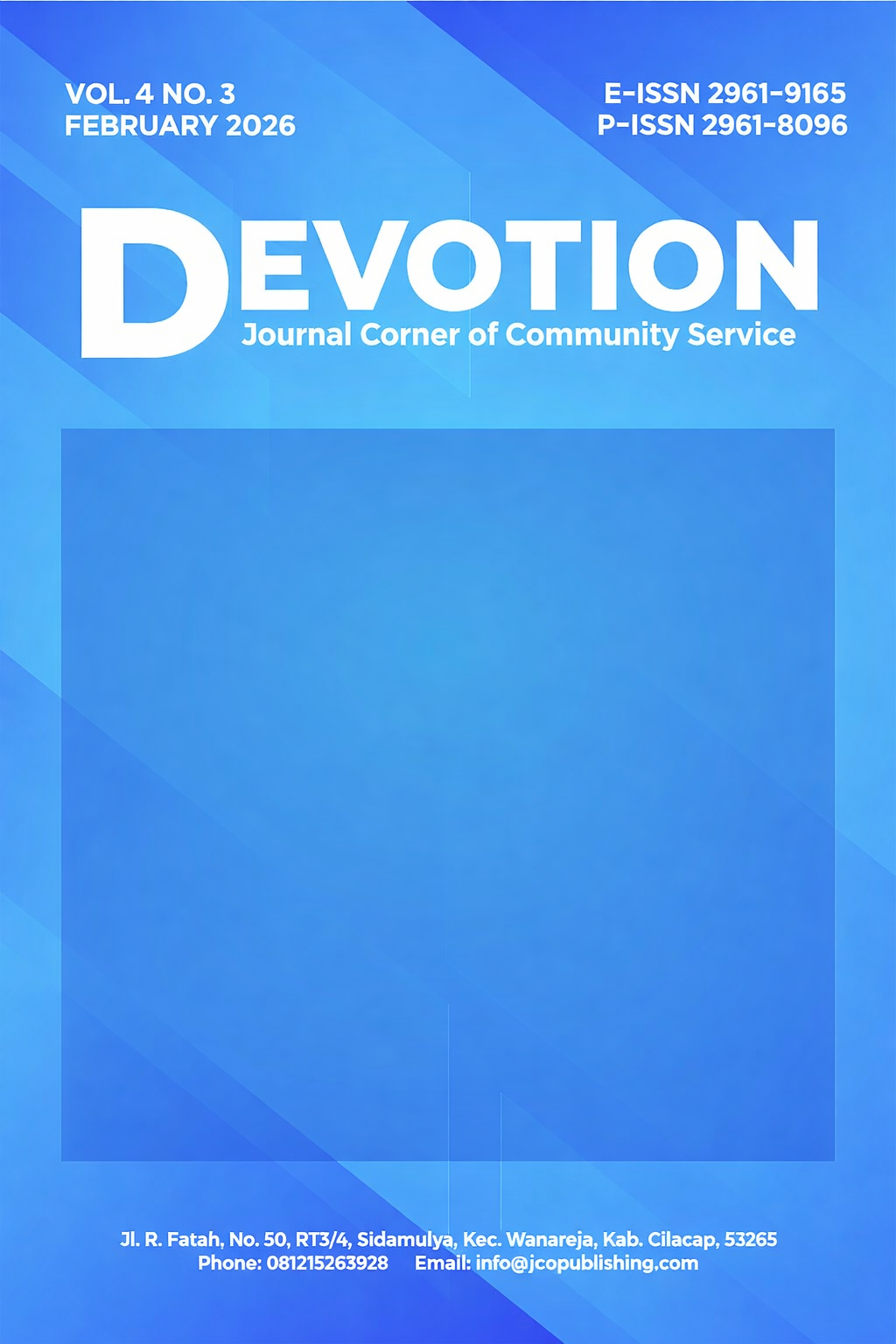 					View Vol. 4 No. 3 (2026): February
				