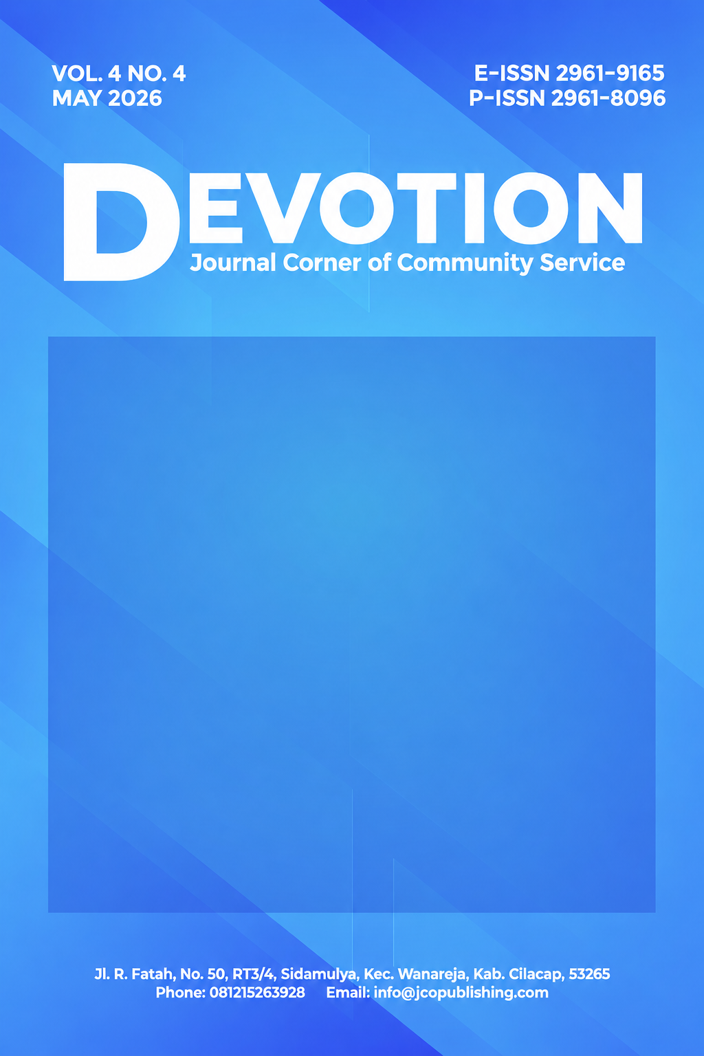 					View Vol. 4 No. 4 (2026): May
				